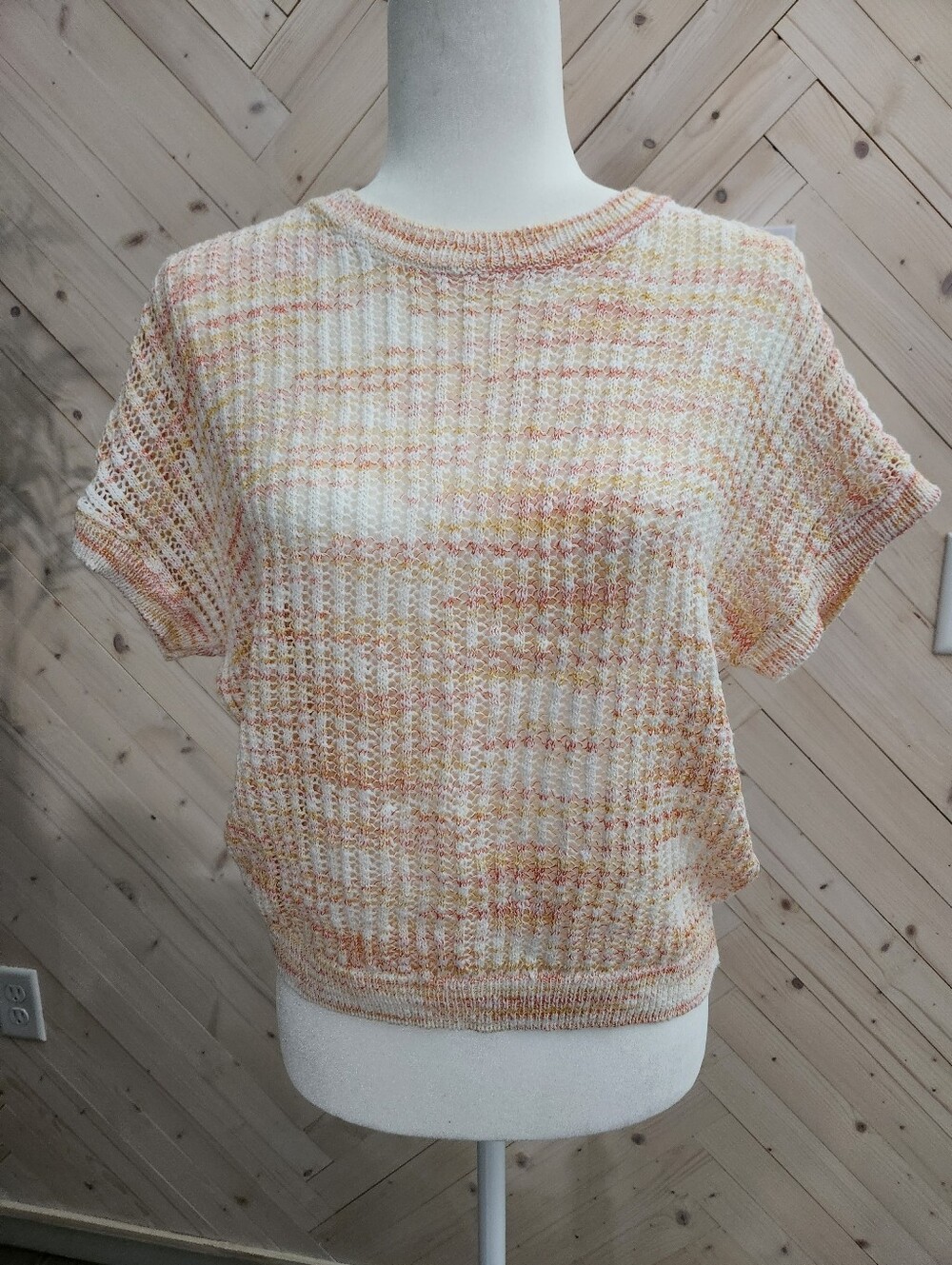 Delicate Open Weave Sweater